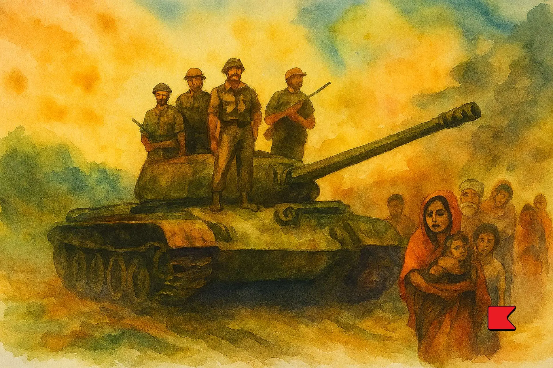 বাংলাদেশের মুক্তিযুদ্ধে ভারত ও মিত্রদের অবদান