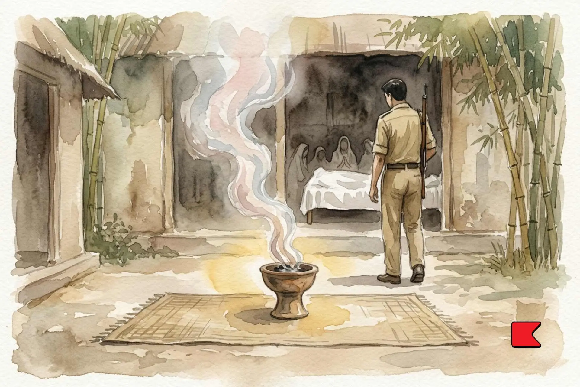 বারুদের গন্ধ লোবানের ধোঁয়া