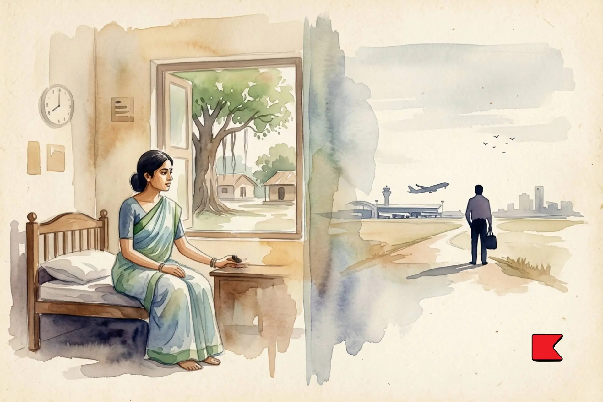 স্ত্রী দেশে, স্বামী প্রবাসে: কাছে কিন্তু কত দূরে