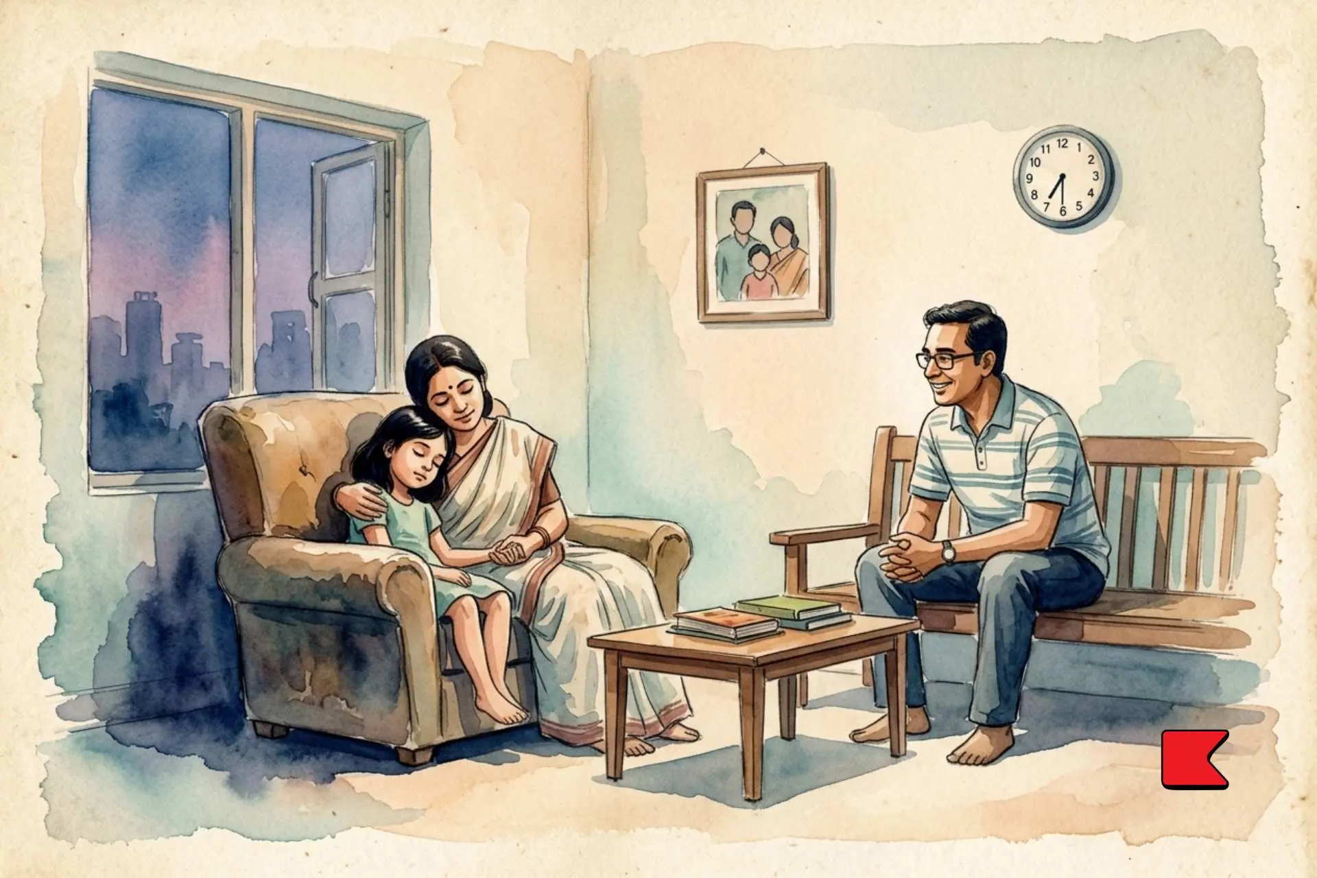 ঘুমিয়ে আছে শিশুর পিতা-মাতা সব শিশুরই অন্তরে