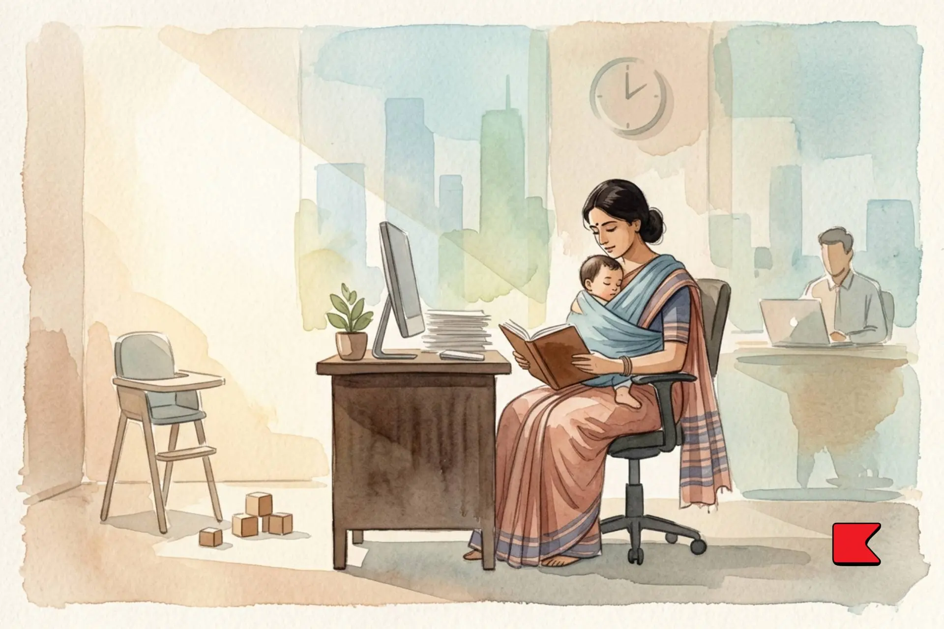 ও সন্তানসম্ভবা?: মানে, ছয় মা-আ-আ-স ছুটি!