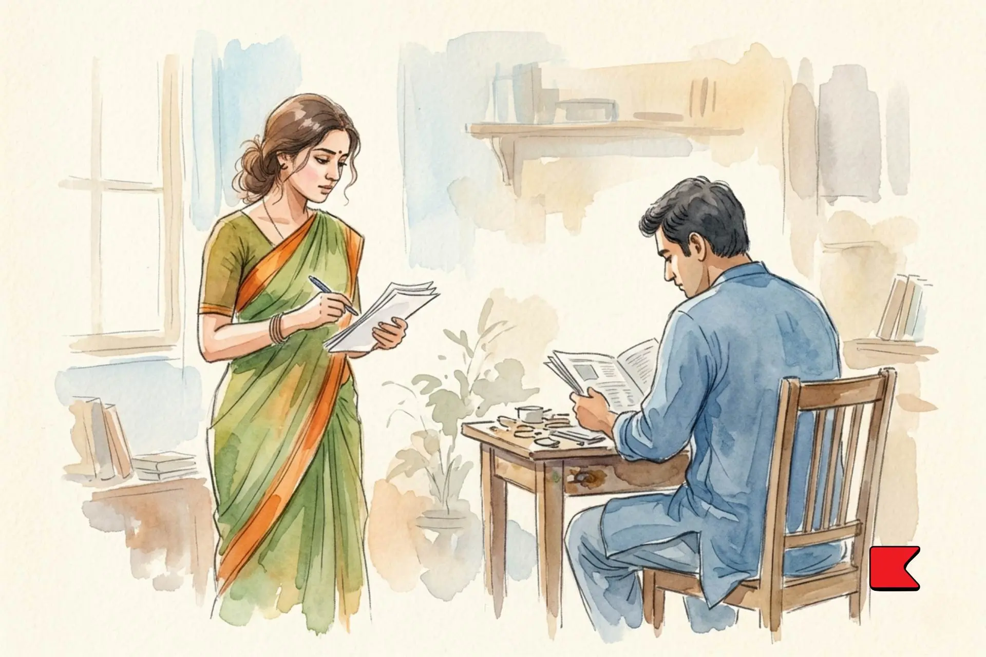 এ কী কথা, স্ত্রী বড় চাকরি করে!