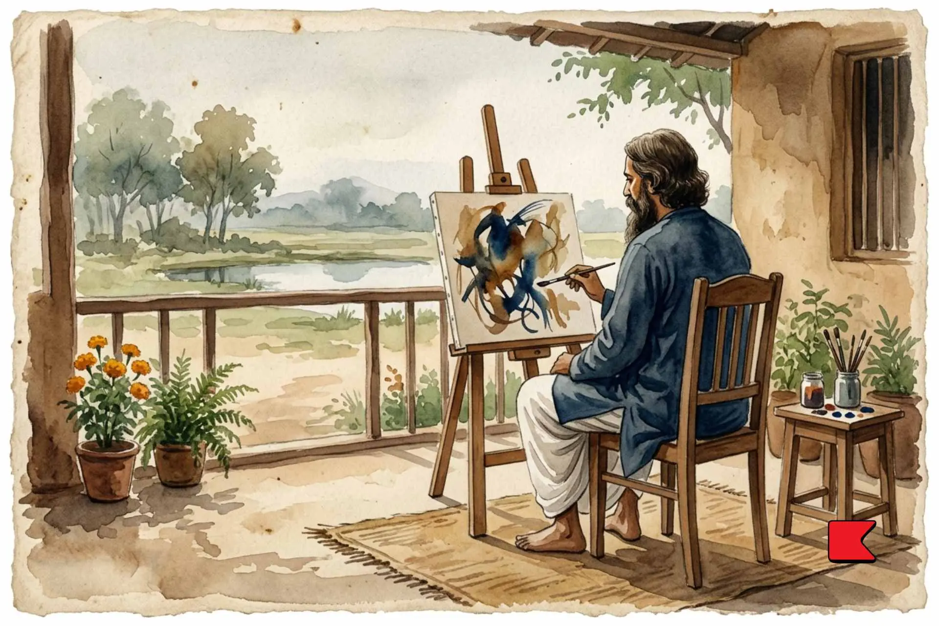 ‘রবীন্দ্রনাথের চিত্রকলা’